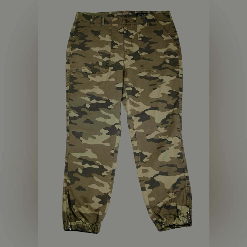 Banana Republic Camo Utility Jogger Pants Cotton Stretch – Size 14 - Picture 4 of 11